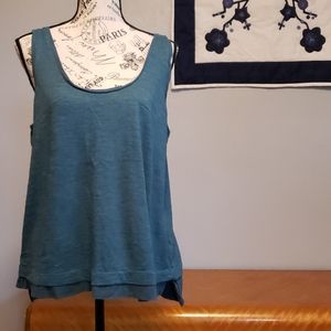 LOFT knit tank | Sage green color | XL